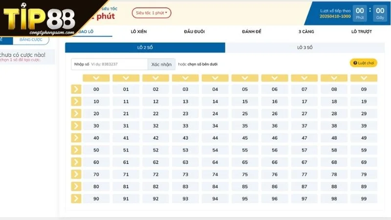 Khám Phá Thế Giới Số Học Đỉnh Cao Cùng Lô Đề TIP88 Lô đề TIP88 siêu tốc rinh thưởng liền tay
