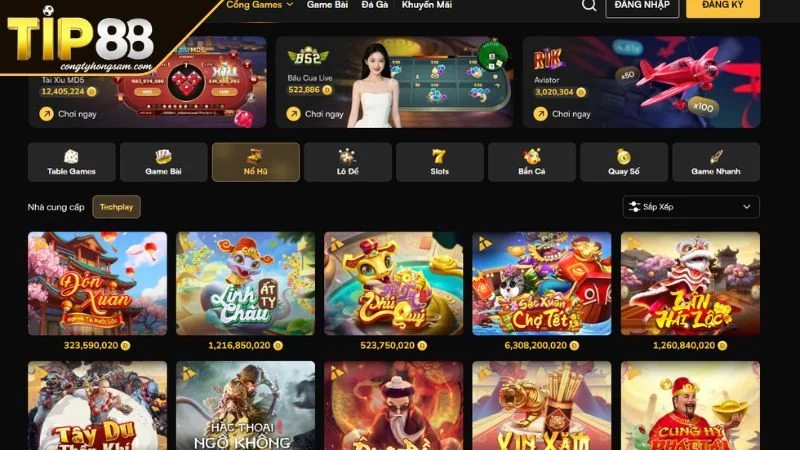 Slot game nổ hũ cho cược thủ cơ hội trở thành triệu phú