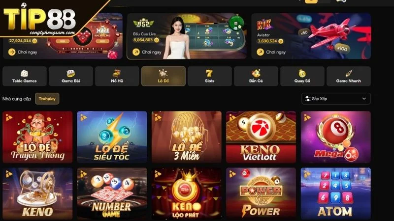 Khám Phá Thế Giới Số Học Đỉnh Cao Cùng Lô Đề TIP88 Tổng quan về sảnh lô đề TIP88